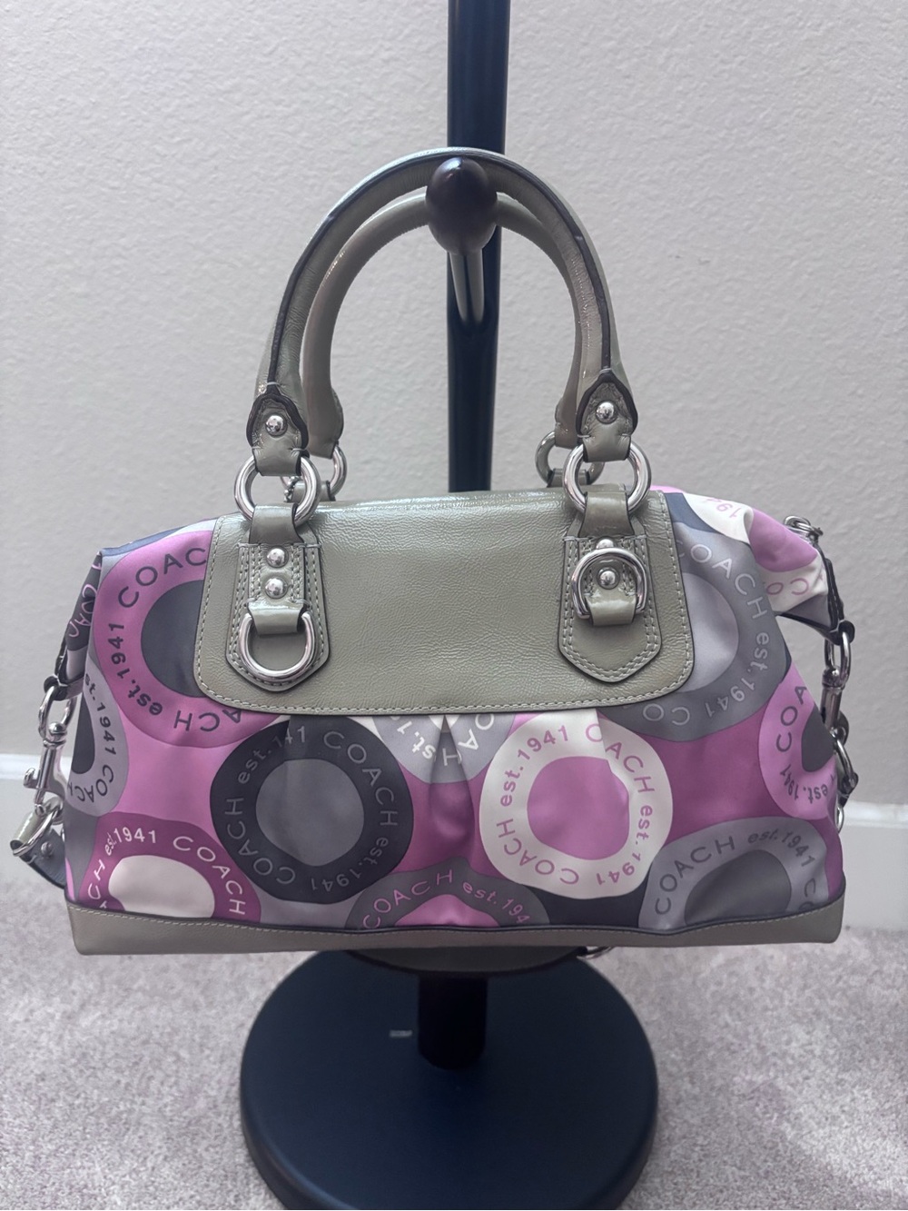 Coach Ashley Snap Head Satchel purse y2k - Picture 2 of 9